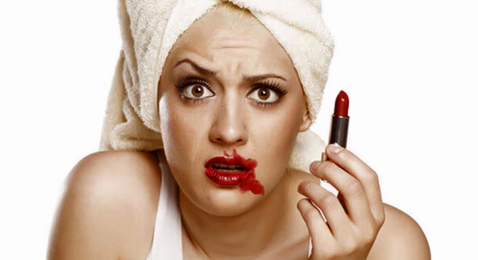 makeup mishap